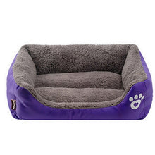 Load image into Gallery viewer, (S-3XL) Large Pet Cat Dog Bed 8Colors Warm Cozy Dog House Soft Fleece Nest Dog Baskets Mat Autumn Winter Waterproof Kennel #1
