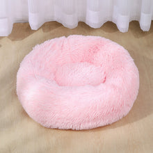 Load image into Gallery viewer, VIP LINK - Dog Long Plush Dounts Beds Calming Bed Hondenmand Pet Kennel Super Soft Fluffy Comfortable for Large Dog / Cat House
