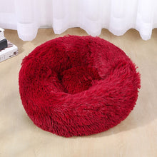 Load image into Gallery viewer, VIP LINK - Dog Long Plush Dounts Beds Calming Bed Hondenmand Pet Kennel Super Soft Fluffy Comfortable for Large Dog / Cat House
