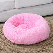 Load image into Gallery viewer, VIP LINK - Dog Long Plush Dounts Beds Calming Bed Hondenmand Pet Kennel Super Soft Fluffy Comfortable for Large Dog / Cat House
