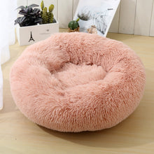 Load image into Gallery viewer, VIP LINK - Dog Long Plush Dounts Beds Calming Bed Hondenmand Pet Kennel Super Soft Fluffy Comfortable for Large Dog / Cat House
