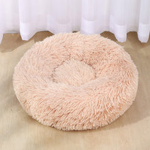 Load image into Gallery viewer, VIP LINK - Dog Long Plush Dounts Beds Calming Bed Hondenmand Pet Kennel Super Soft Fluffy Comfortable for Large Dog / Cat House
