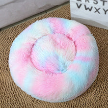 Load image into Gallery viewer, VIP LINK - Dog Long Plush Dounts Beds Calming Bed Hondenmand Pet Kennel Super Soft Fluffy Comfortable for Large Dog / Cat House
