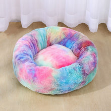 Load image into Gallery viewer, VIP LINK - Dog Long Plush Dounts Beds Calming Bed Hondenmand Pet Kennel Super Soft Fluffy Comfortable for Large Dog / Cat House
