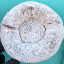 Load image into Gallery viewer, VIP LINK - Dog Long Plush Dounts Beds Calming Bed Hondenmand Pet Kennel Super Soft Fluffy Comfortable for Large Dog / Cat House

